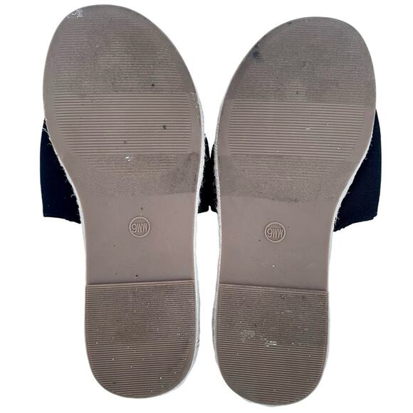 Torrid Black Bow Slide Espadrille Size 9 (WW) - Picture 8 of 9